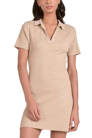 Elan - Short Sleeve Rib Dress