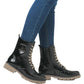 Remonte - Women's Crashlack Patent Leather Lace Up Boots
