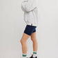 Free People - Victory Pullover Top And High-rise Slim Biker Short Set