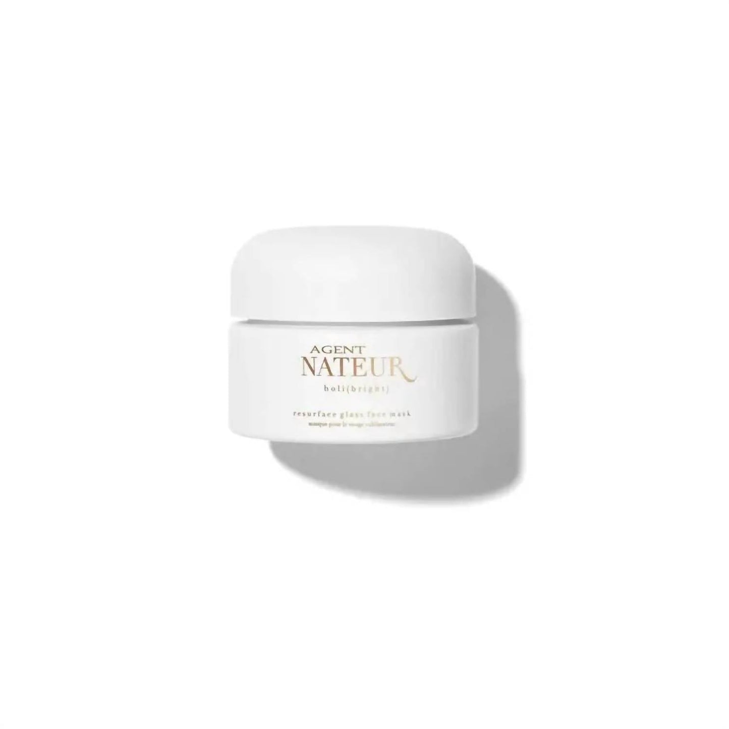 Agent Nateur - H O L I ( B R I G H T ) Resurface Glass Face Mask