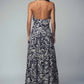 Urban Daizy - Halter Tiered Maxi Dress