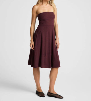 Beyond Yoga - Featherweight Space Dye Strapless Dress