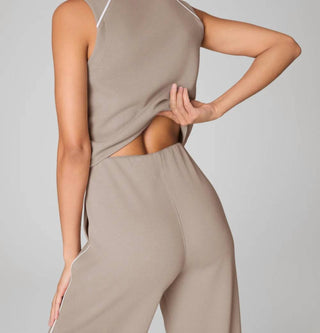 Spanx - Airessentials Airpique Sleeveless Mockneck Jumpsuit