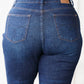 Judy Blue - High Rise Button-Fly Straight Jeans