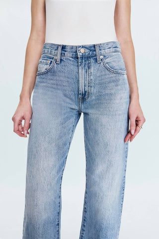 Pistola - Lexi Mid Rise Bowed Straight Jeans