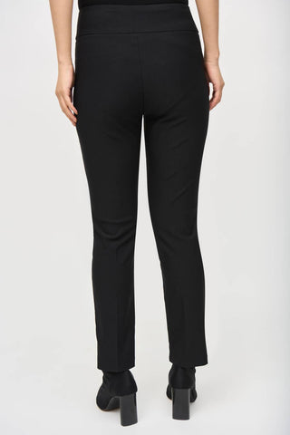 Joseph Ribkoff - Jeweled High Rise Slit Trousers