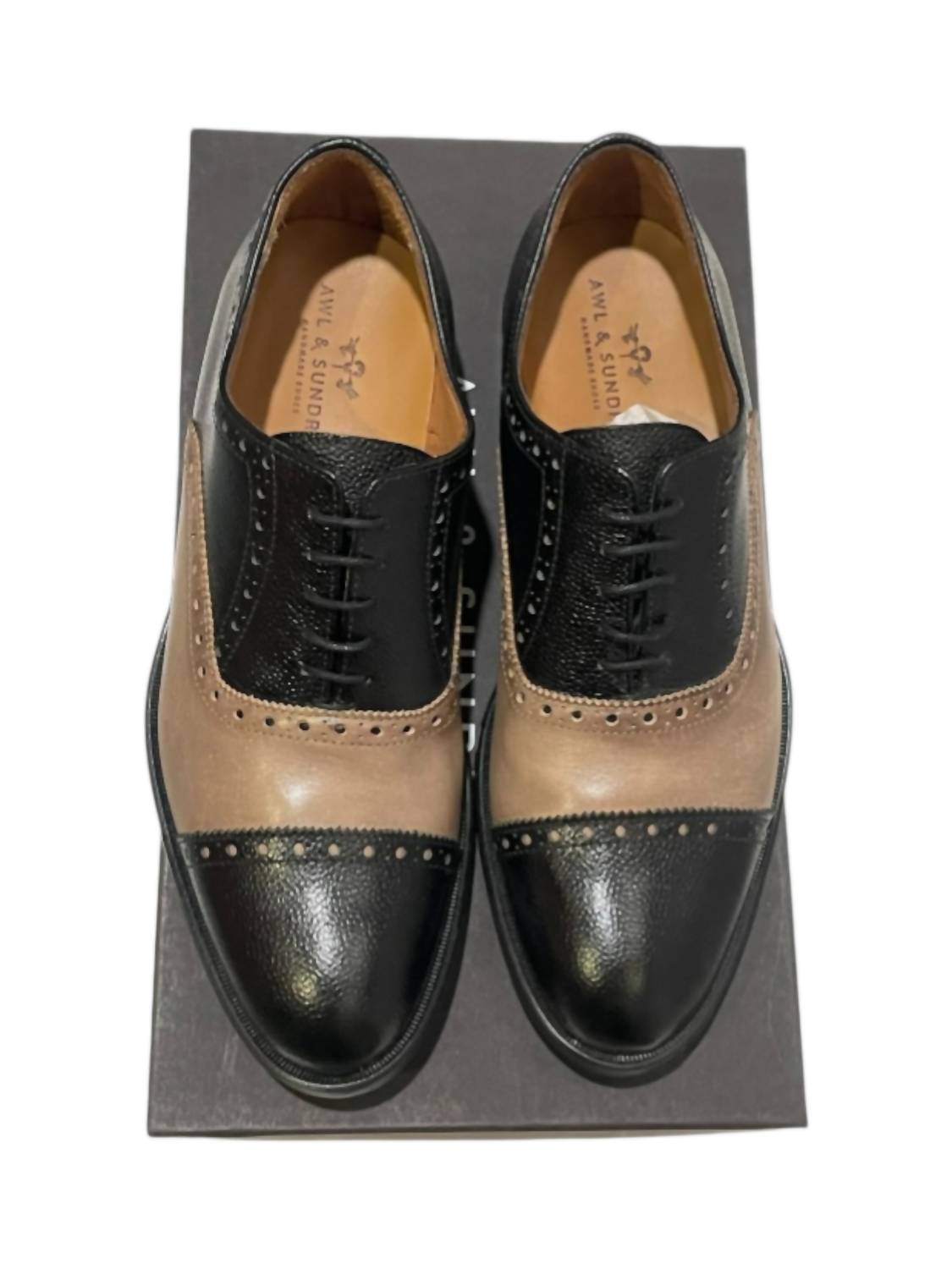 Awl & Sundry - Men's Two-tone Lace Up Shoe