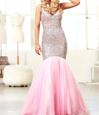 Mac Duggal - Glittering Mermaid Prom Dress