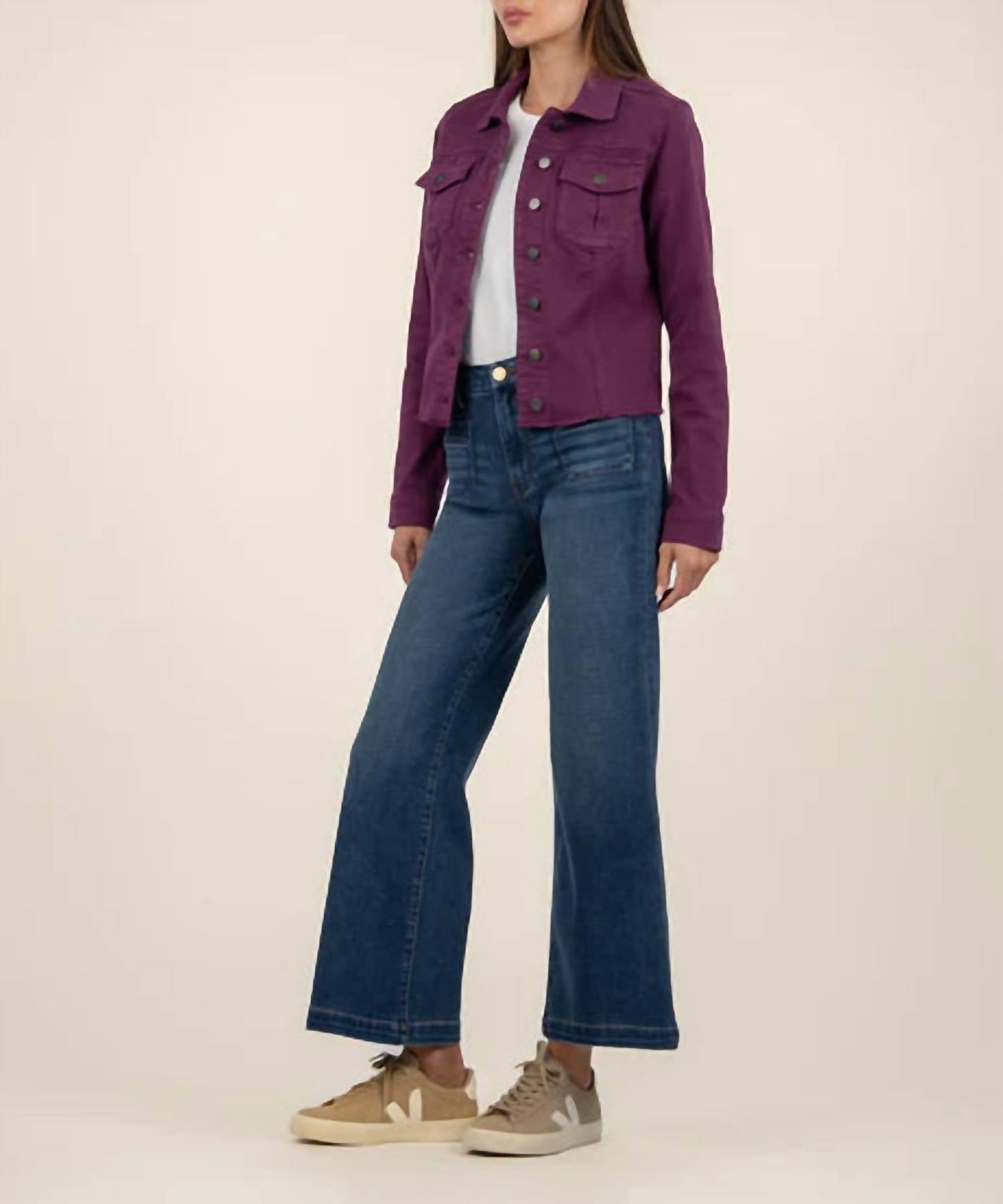 Kut From The Kloth - Kara Jacket With Frayed Hem