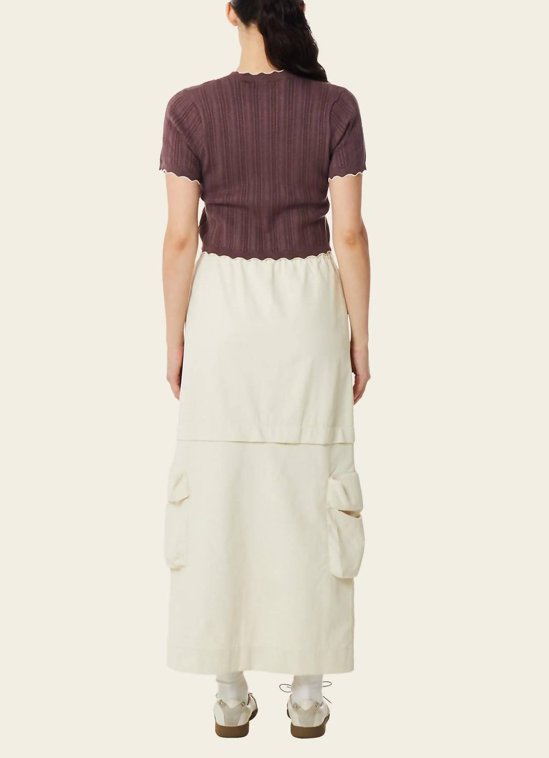 Find Me Now - Owen Cargo Midi Skirt