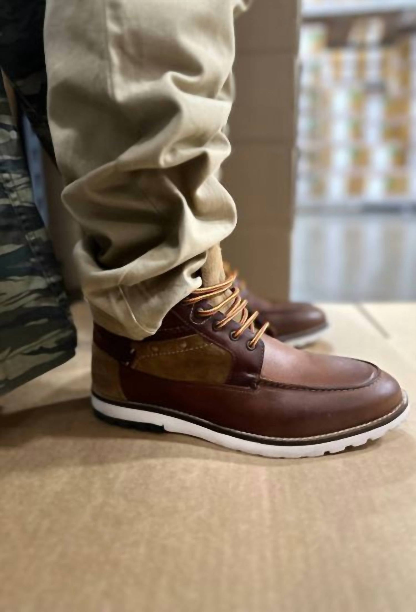 Diba True - Men's Blanken Ship Lace Up Leather Boots