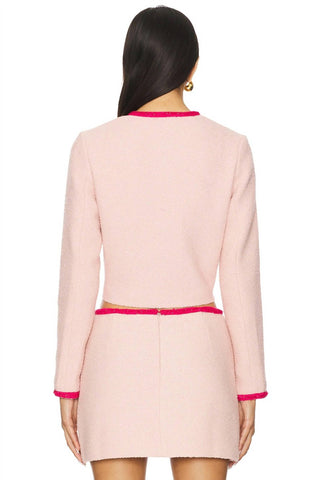 Amanda Uprichard - Braswell Long Sleeve Tweed Jacket