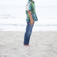 Coradorables - Boys Monstera Short Sleeve "kalani" Aloha Shirt