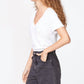 Monrow - 90's V-neck Top