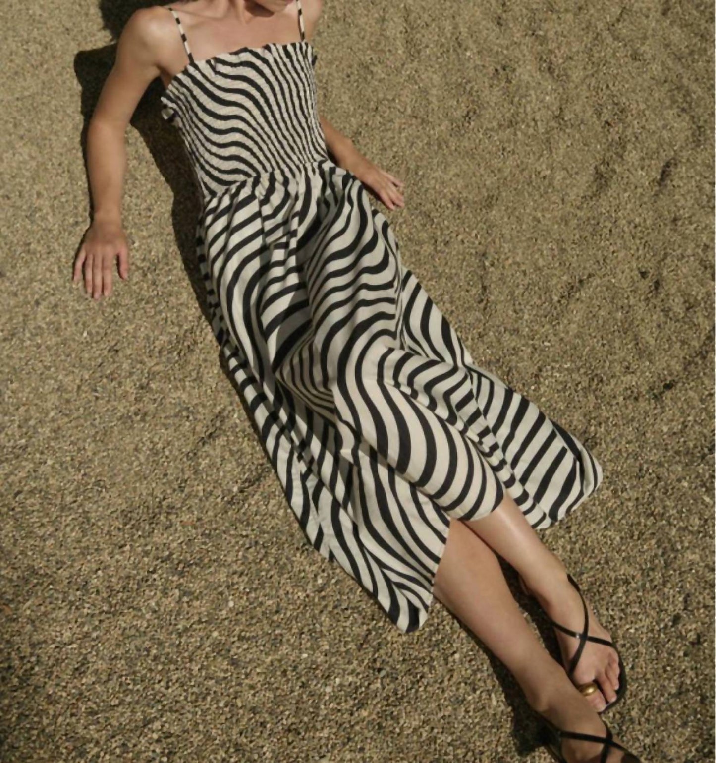 Nation Ltd - Sibelle Smocked Midi Dress