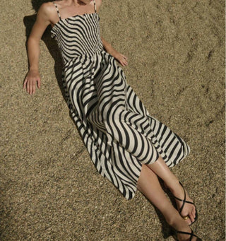 Nation Ltd - Sibelle Smocked Midi Dress