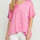 Entro - Double V Tiered Top - Plus