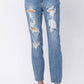 Judy Blue - High Waist Destroyed Boyfriend Jeans