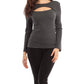 French Kyss - Anna Keyhole Top