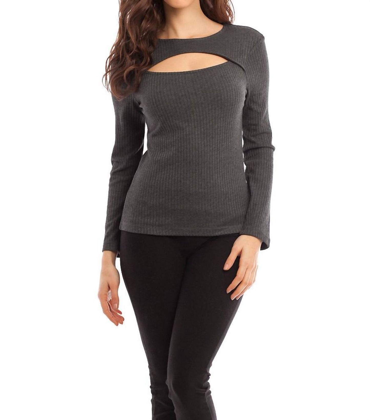 French Kyss - Anna Keyhole Top
