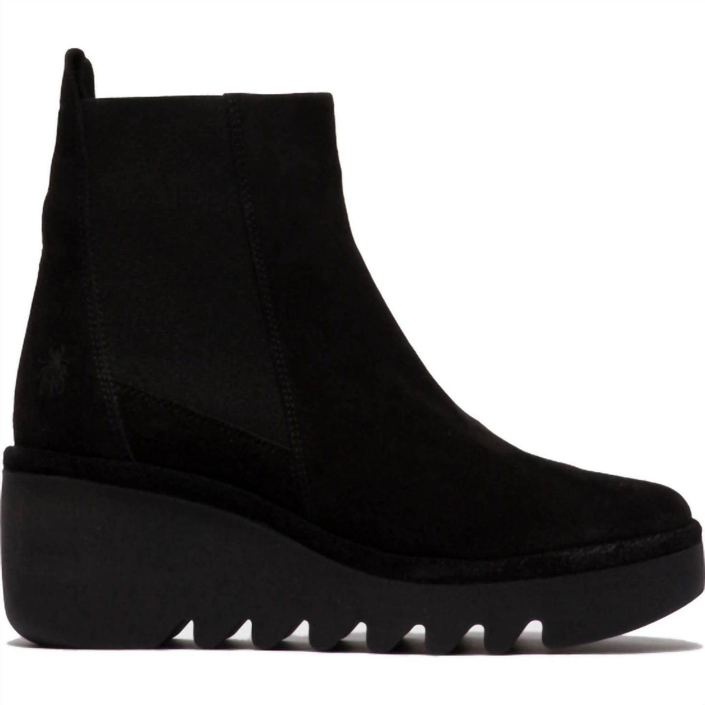 Fly London - Women's Verona Bagu Fly Wedge Suede Bootie
