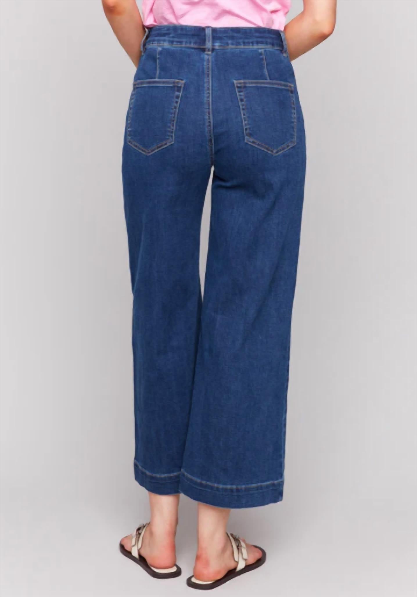 Charlie B - Patchwork Pocket Jean