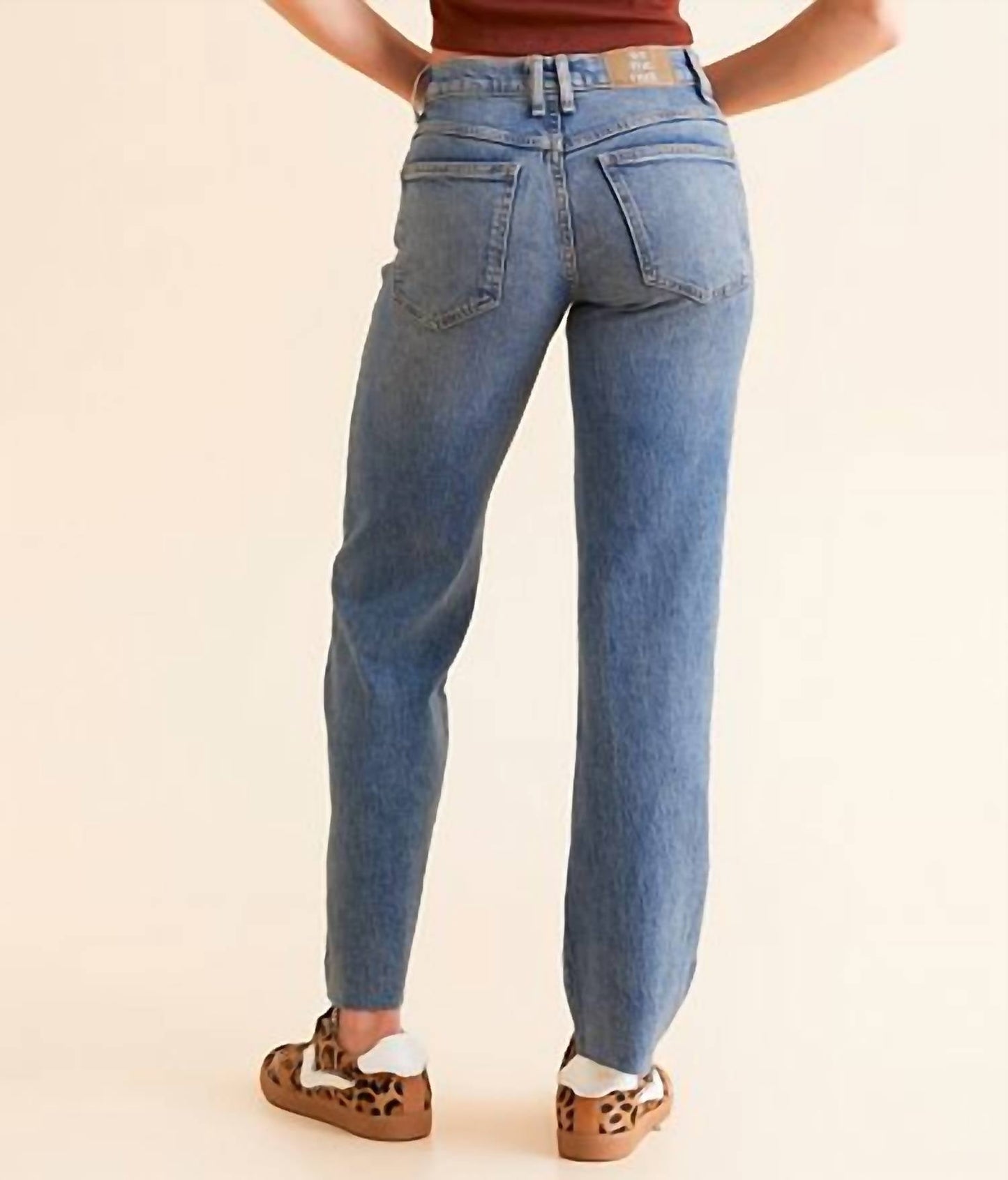 Free People - Risk Taker High Rise Straight Jeans