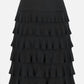 Joseph Ribkoff - Tiered Ruffle Skirt