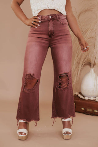 Vervet By Flying Monkey - Brooks Distressed Jean
