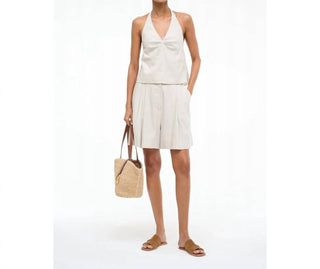 Staud - Cruz Linen Shorts