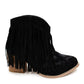 Naughty Monkey - Women's Amos Fringe Ankle Bootie