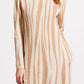 Tribal - Funnel Neck Sweater Mini Dress