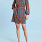 Tyler Boe - Pammie Mock Neck Mini Dress
