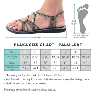 Plaka - Women Palm Leaf Sandals