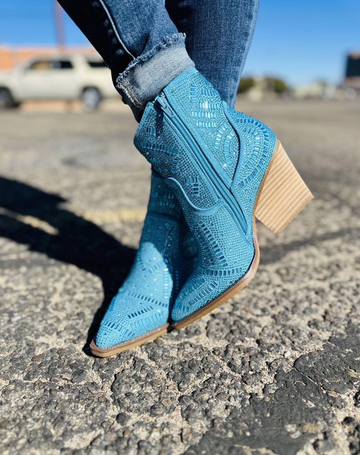 Very G - Women's Blinging Maze Bootie