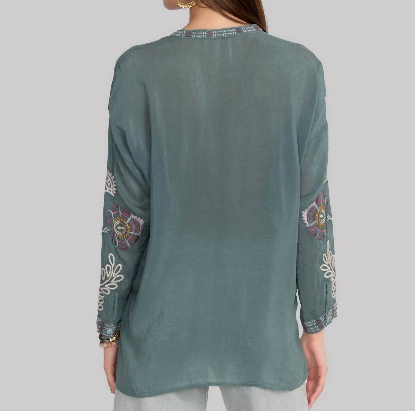 Johnny Was - Slim Audrey Embroidered Tunic