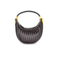 Bc Handbags - Women's Woven Crescent Bag