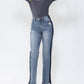 Judy Blue - High Waist Side Seam Detail Straight Leg
