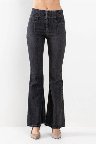 Sneak Peek - High Rise Flare Jeans