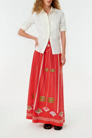 Emporio Sirenuse - Cassandra Greek Rooster Blouse