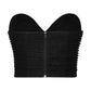 Andres Otalora - Templo Embroidered Corset Top