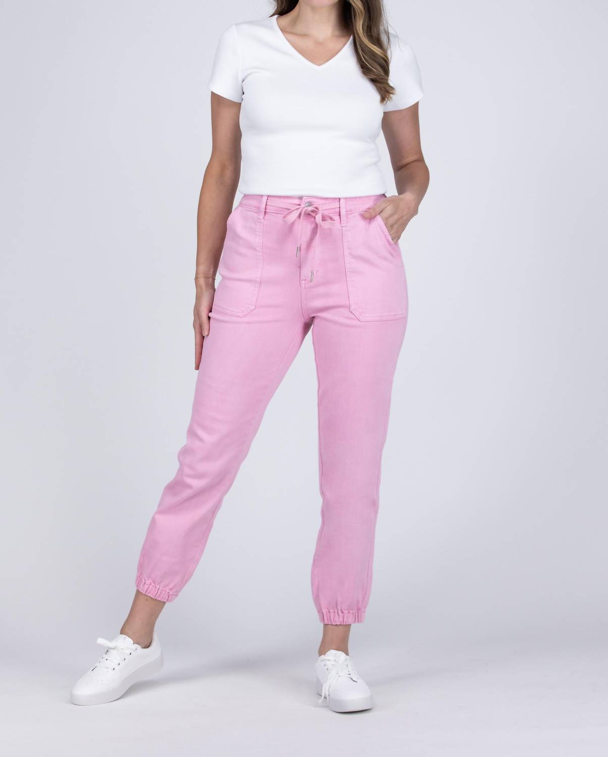 Judy Blue - The Josie High-Rise Garment Dyed Denim Jogger