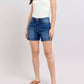 Judy Blue - High Rise Two Button Mid Length Dad Denim Short