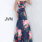 Jovani - floral print party gown