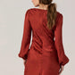 Astr - Ilaria Jacquard Midi Dress