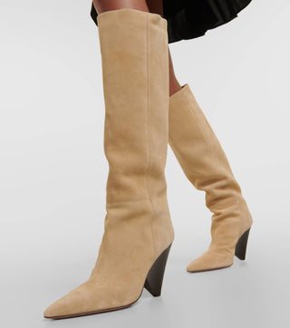 Isabel Marant - Preloved Lakita Knee High Suede Boots