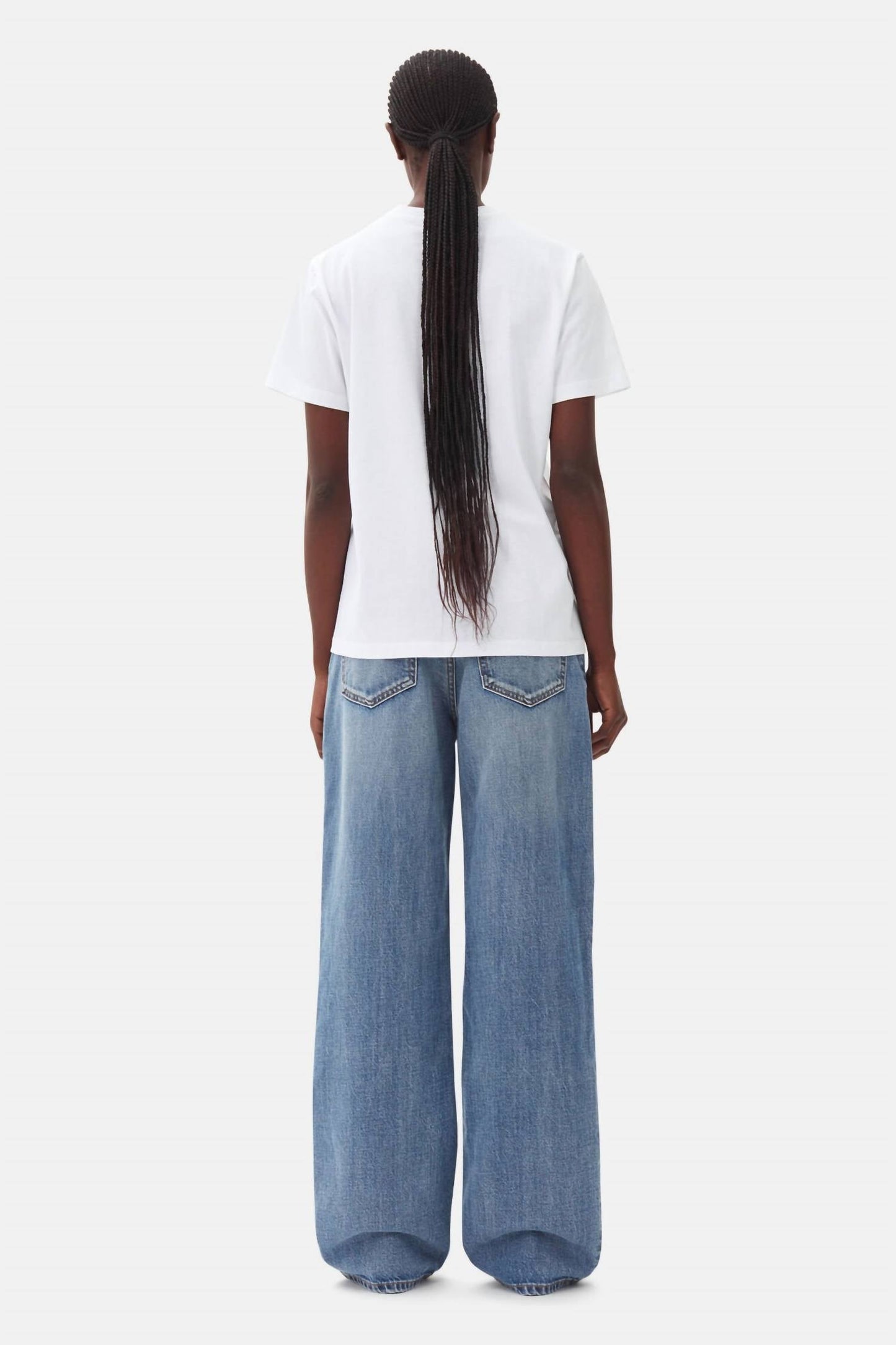 Ganni - Basic Jersey Cherry Relaxed T-shirt