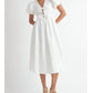 Endless Blu. - Women's Bow Midi Dress