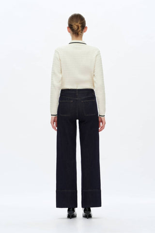 Bayeas - Katia Mid Rise Wide Leg Pants