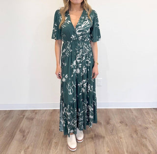 Elan - Billie Floral Maxi Dress